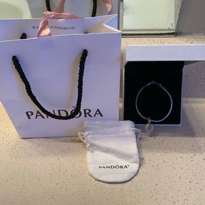 Pandora loving mother charm and bracelet